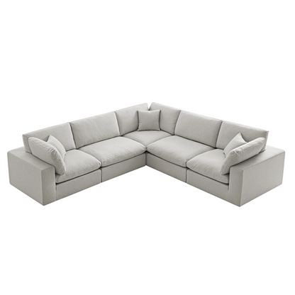 Sola Modular Corner Sofa With Feather Cushions