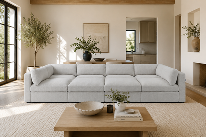Belva Grand Pit Modular Sofa with Storage