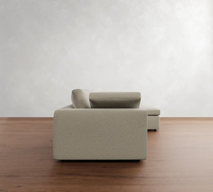 Velora Chaise Wide Arm Modular Corner Sofa