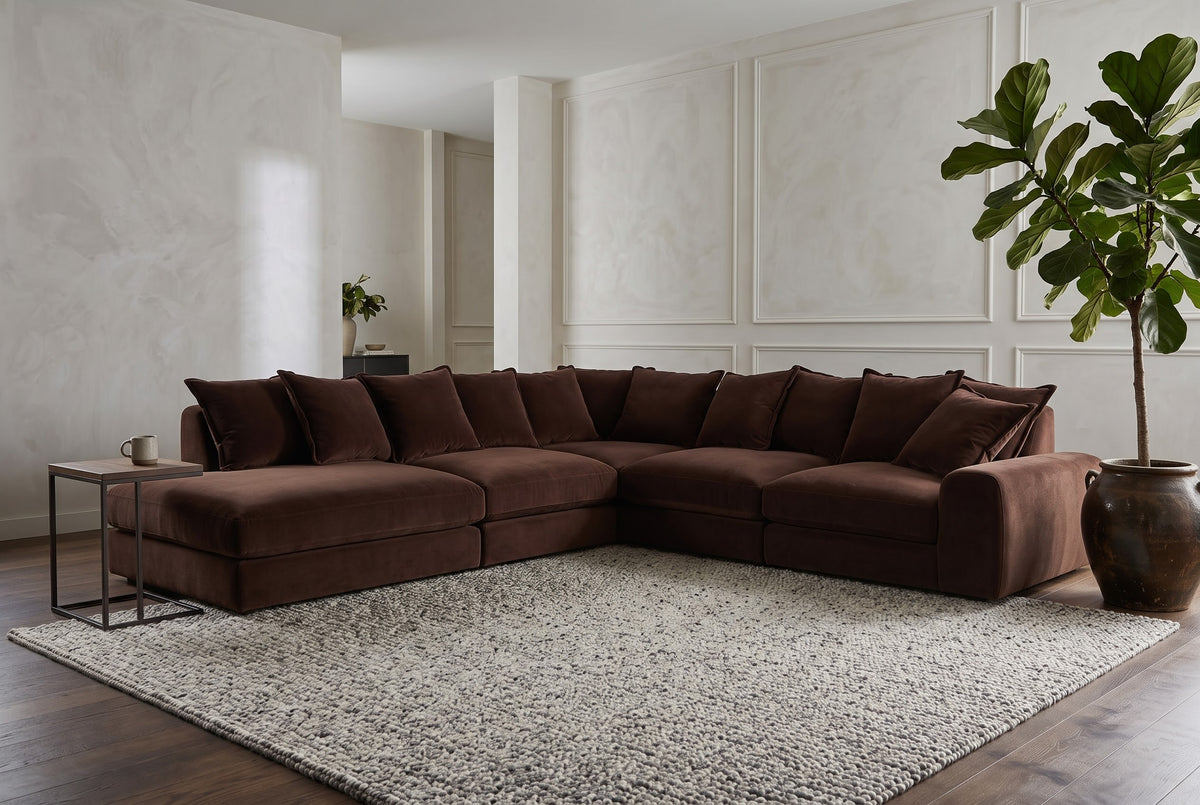 Milo Modular Right Hand Chaise Corner