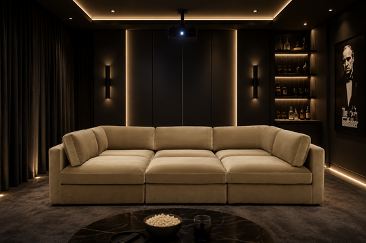 Belva Pit Modular Cinema Sofa