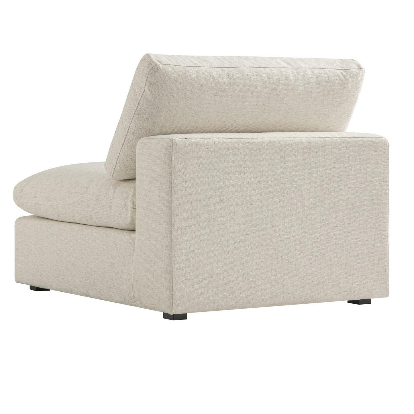 Sola Modular Armless Seat With Feather Cushions