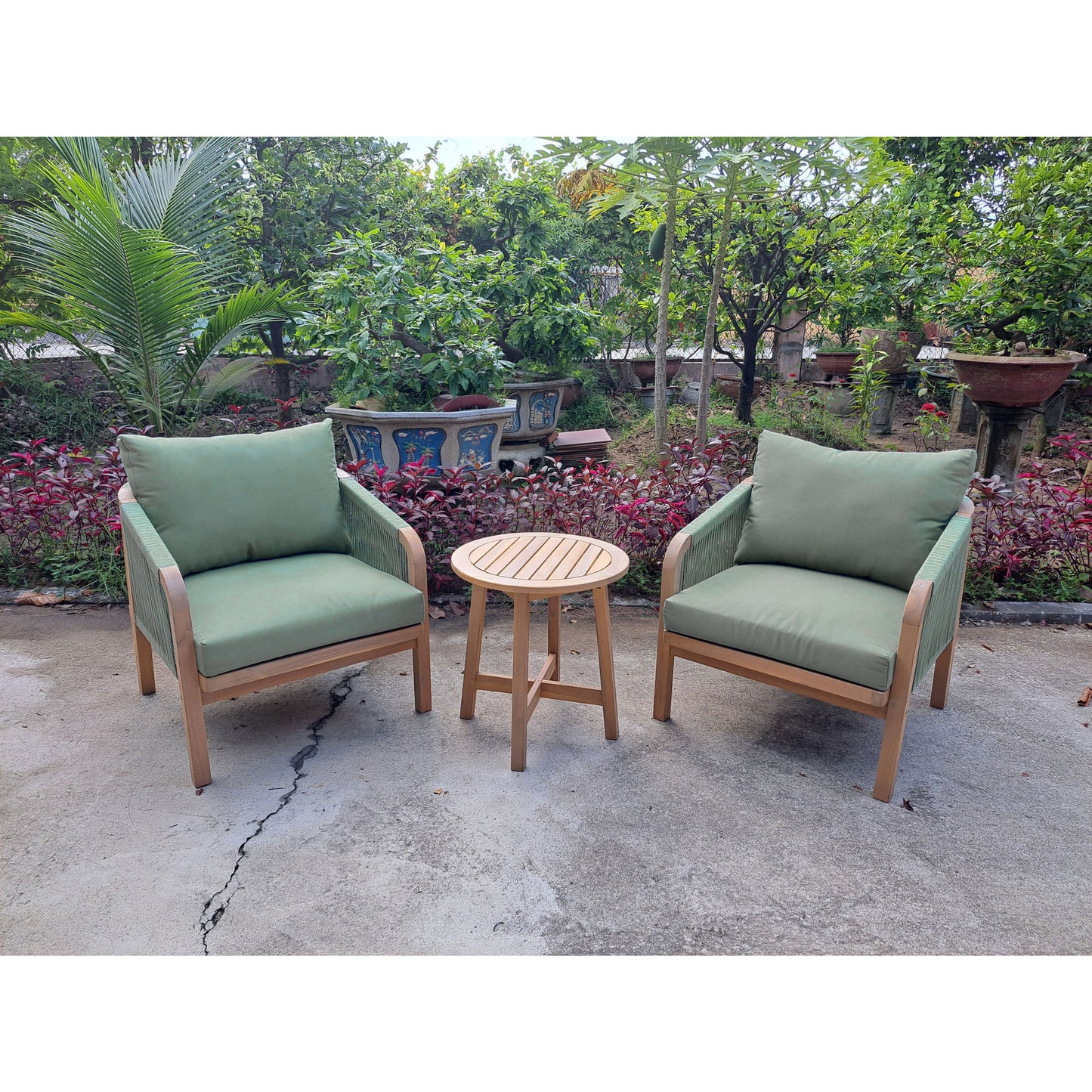 Alba Bistro Garden Set - Vogue Vocus outdoor garden furniture set