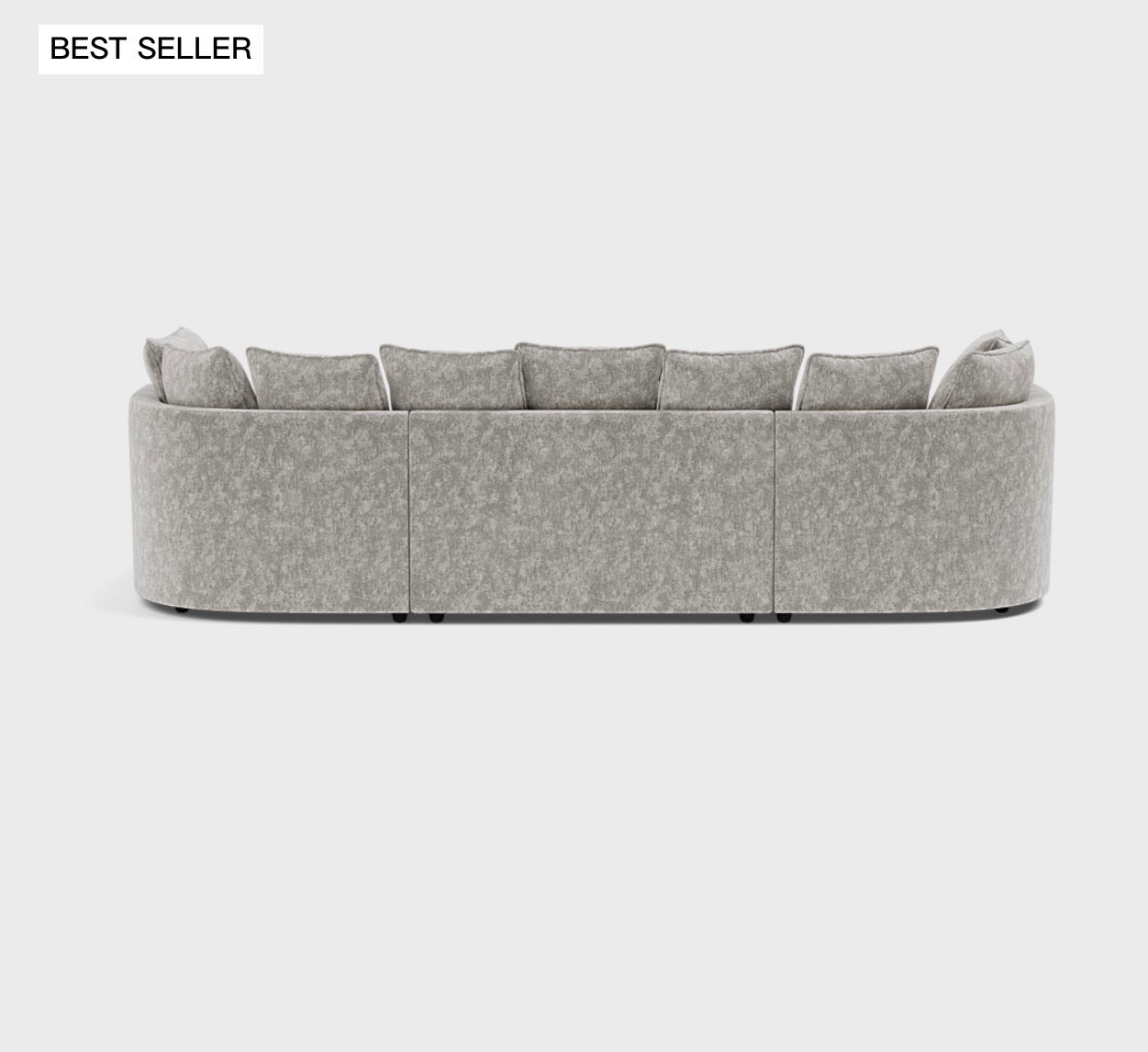 Micro U Shape Chenille Sofa