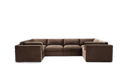 Belva U Shape Modular Sofa with Storage - Vogue Vocus sofa image