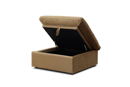 Belva U Shape Modular Sofa with Storage