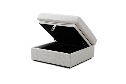 Belva Modular Grand Corner with Storage Ottoman Sofa