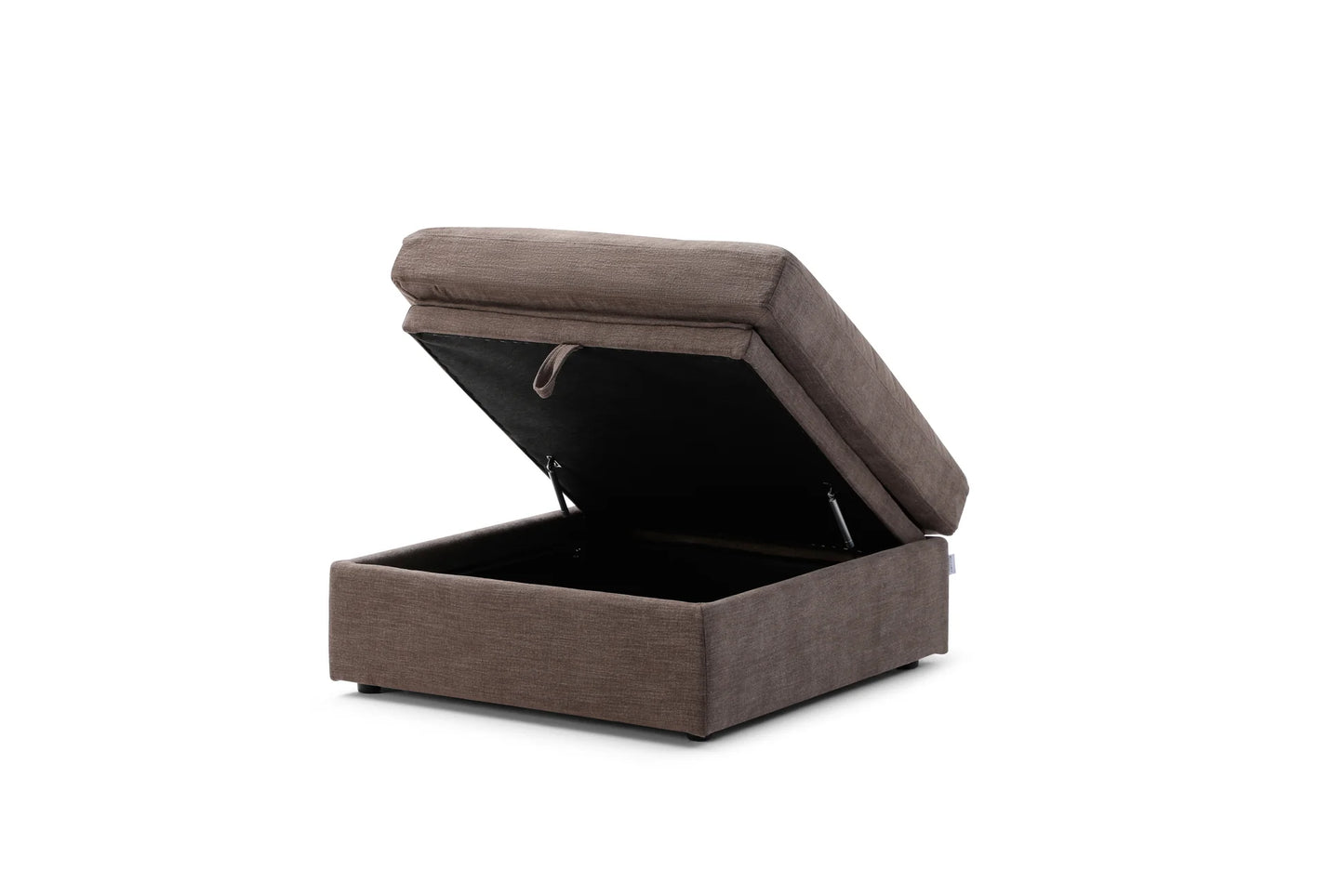 Belva 2 Seater Modular Sofa with Storage Ottoman
