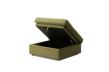 Belva Modular L-Shape With Storage Ottoman
