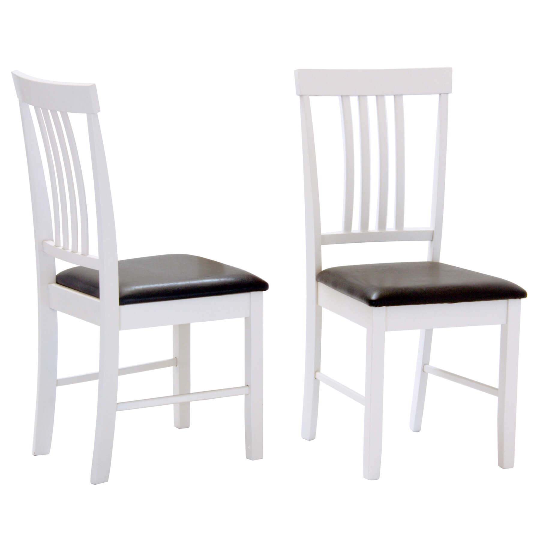 Massa Dining Chairs Oak and White (2s) - luxury dining furniture