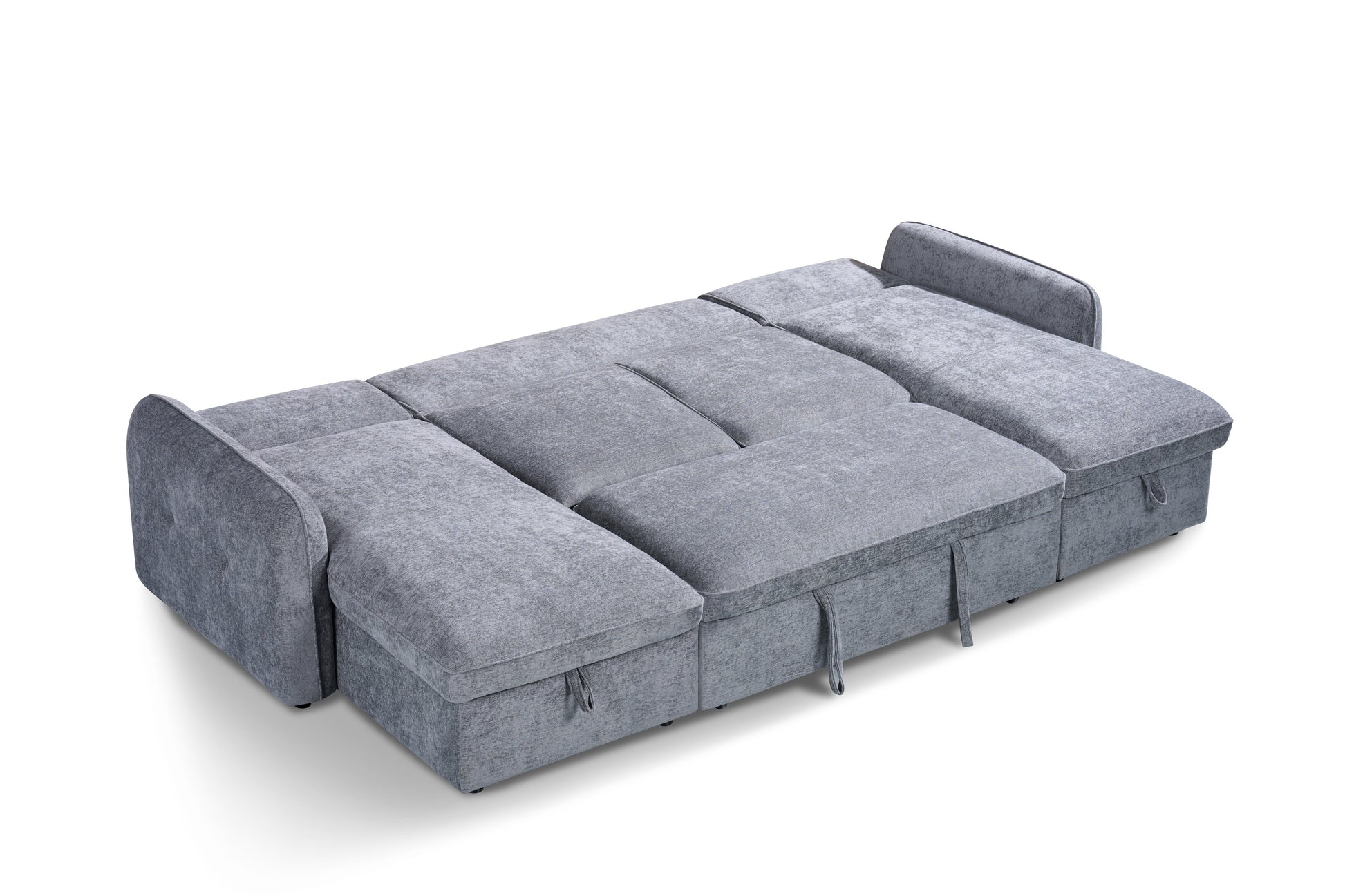 Monaco U-Shape Sofa Bed in Grey