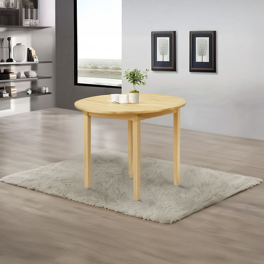 New York Round Dining Table Only Natural - luxury dining furniture