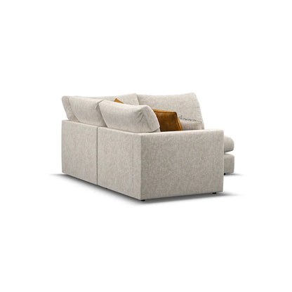 Noir Luxe 3 Seat Left Hand Corner Sofa