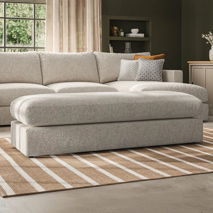 Noir Luxe Large Footstool