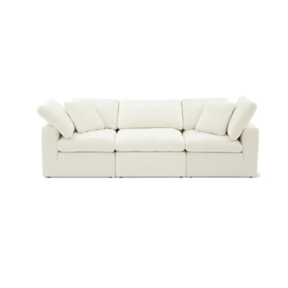 Lunara Cloud 3 Piece Modular Sofa - luxury soft fibre cloud sofa by Vogue Vocus