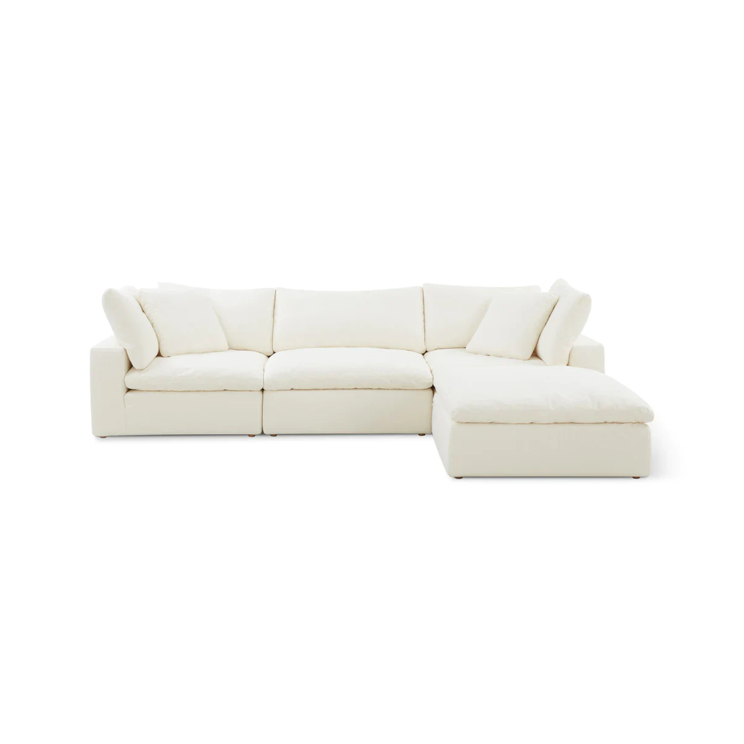 Lunara Cloud Corner Chaise Sofa - luxury soft fibre cloud sofa by Vogue Vocus