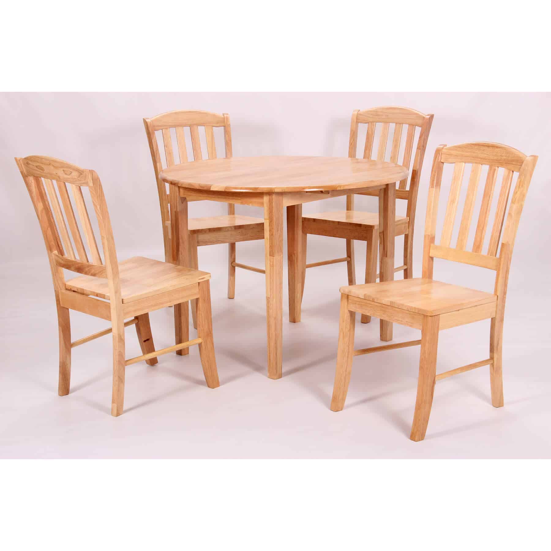 Southall Dropleaf Dining Set Natural - luxury dining furniture