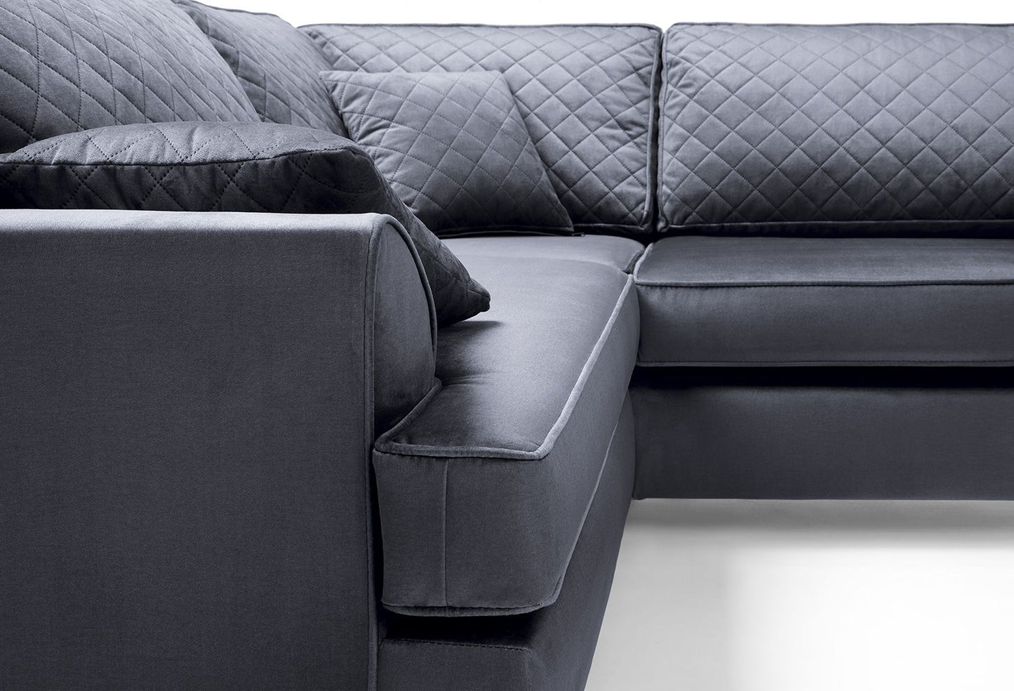 Velvet Royale Corner Sofa