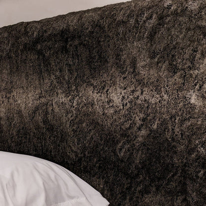 Alpine Frost Faux-Fur Bed