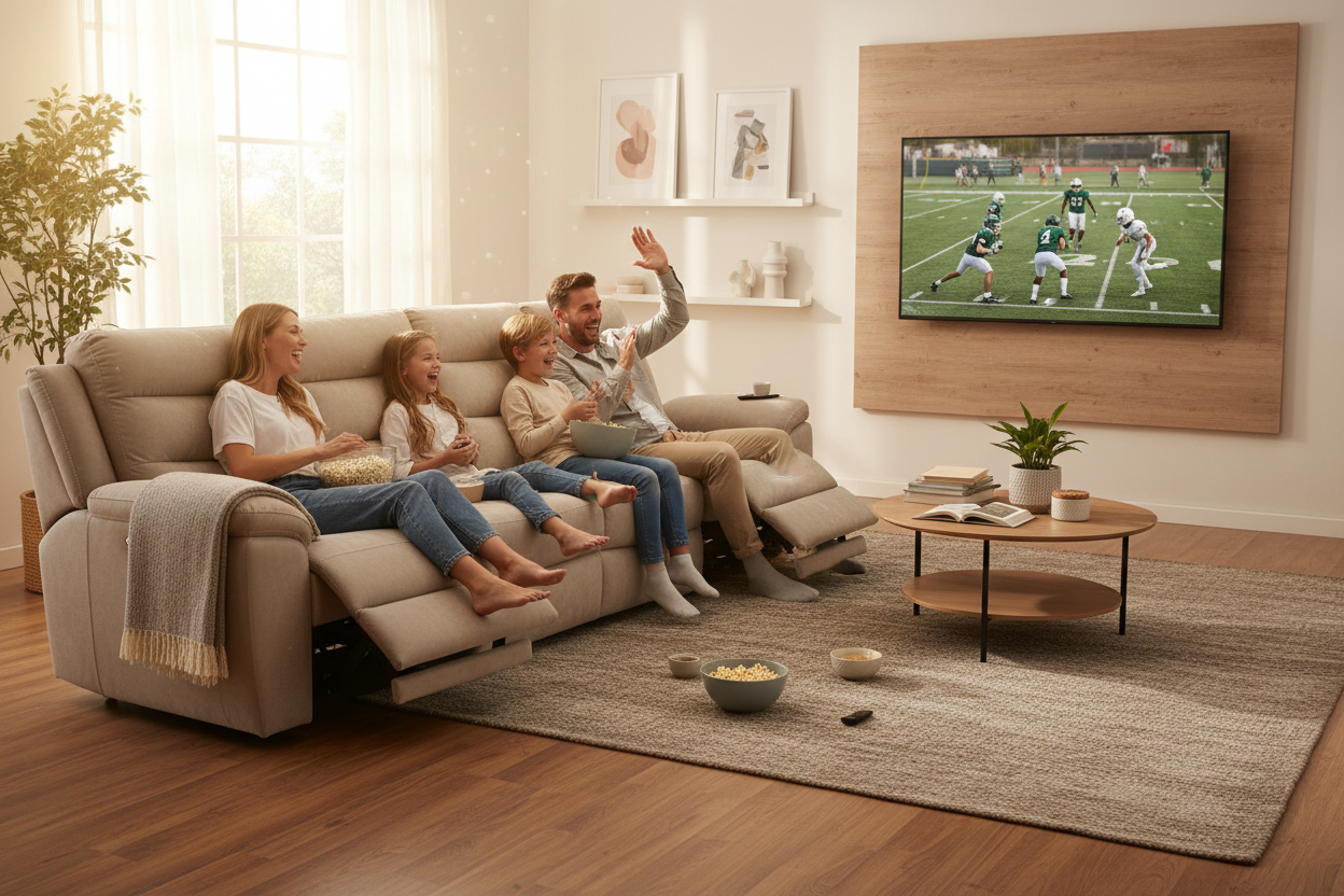 Luxury recliner sofas and chairs
