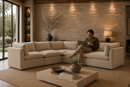 Arlo Feather 5-Piece Corner Sectional