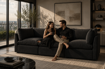 Arlo Feather 3-Piece Sofa