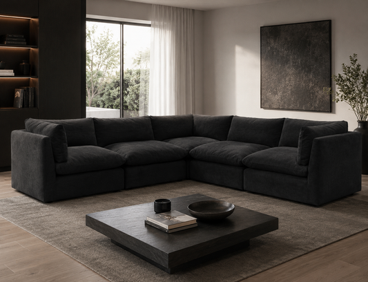 Arlo Feather 5-Piece Corner Sectional