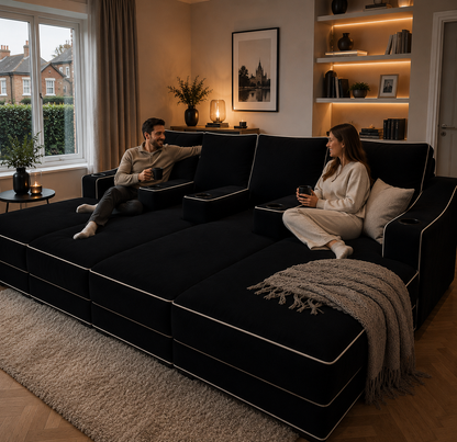 Nest Cinema Sofa With Piping