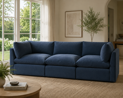 Arlo Feather 3-Piece Sofa