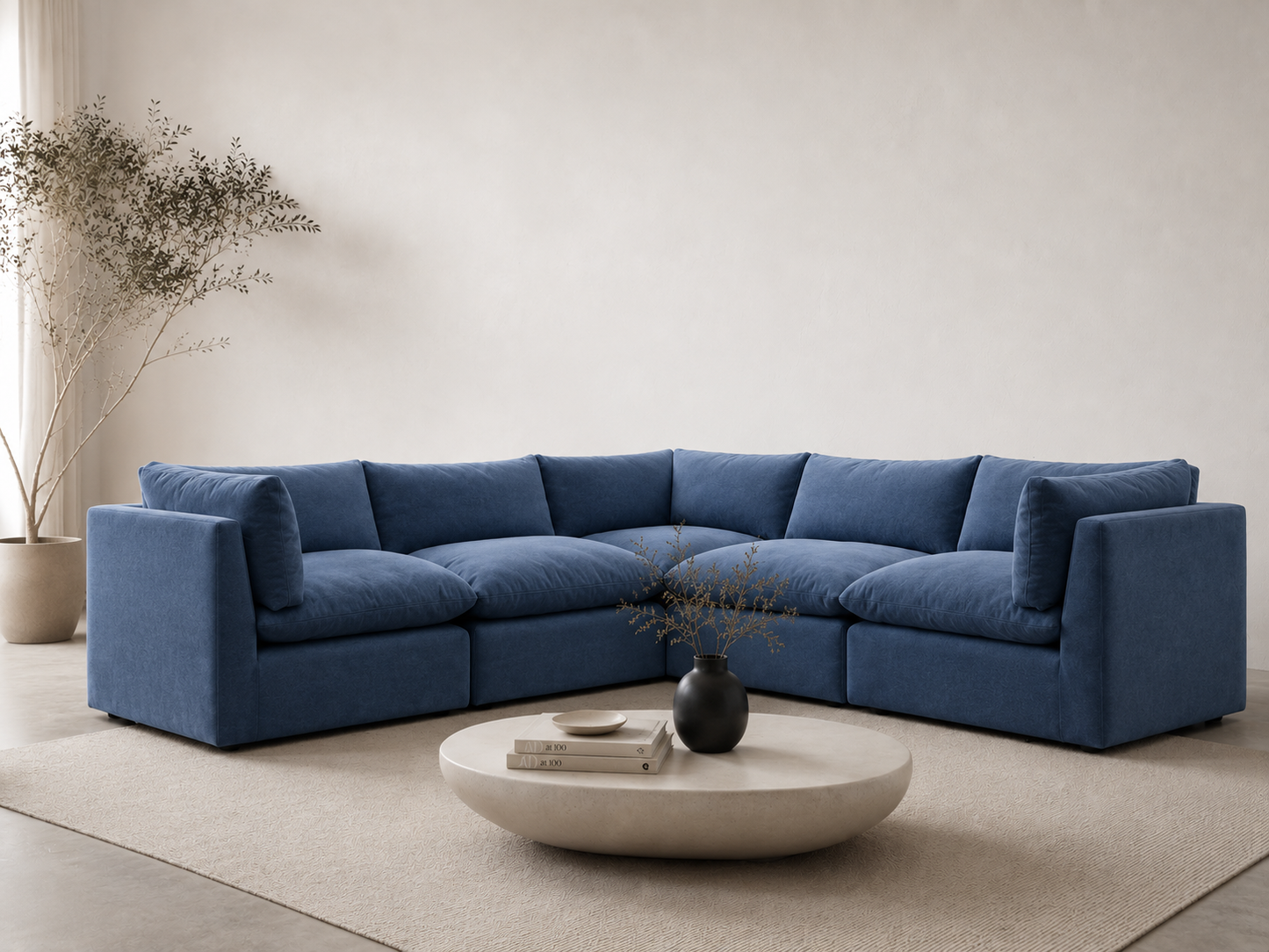 Arlo Feather 5-Piece Corner Sectional