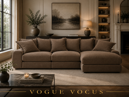 Milo Modular Right Hand Large Chaise Sofa