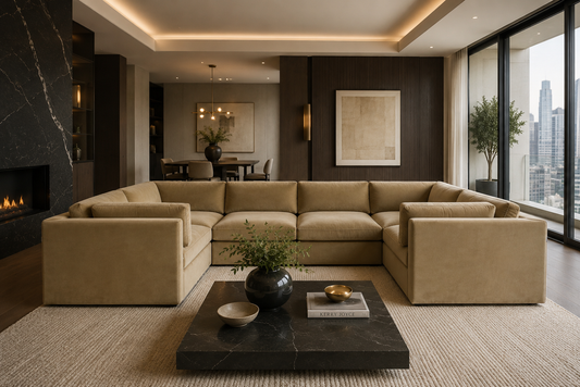 Belva Grand U Shape Modular Sofa