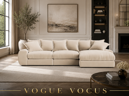 Milo Modular Right Hand Large Chaise Sofa