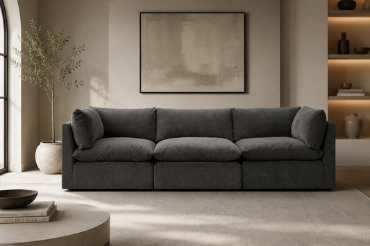Arlo Feather 3-Piece Sofa