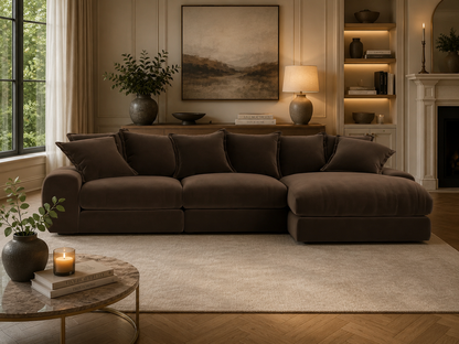 Milo Modular Right Hand Large Chaise Sofa
