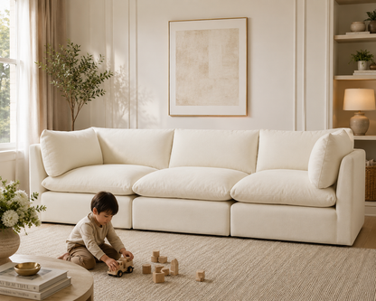 Arlo Feather 3-Piece Sofa