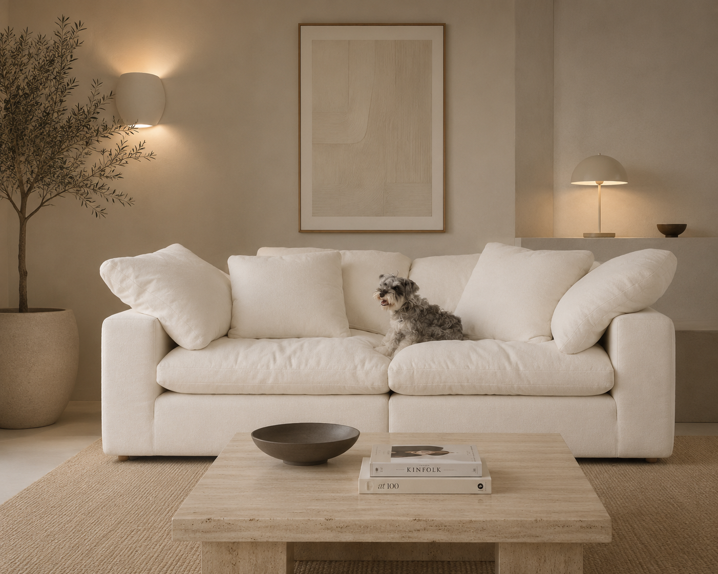 Lunara Cloud 2 Piece Modular Sofa