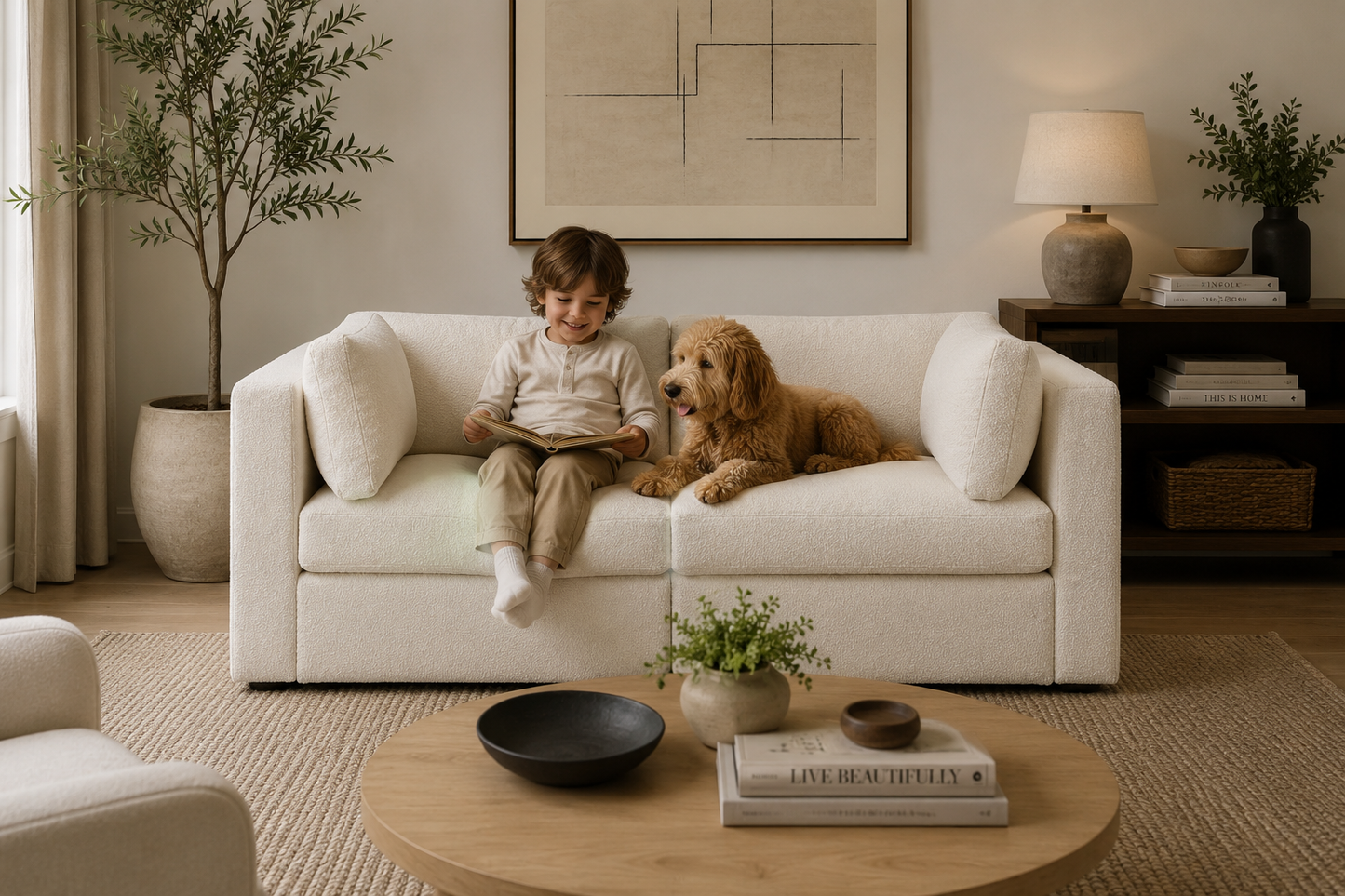Belva 2 Seater Modular Sofa