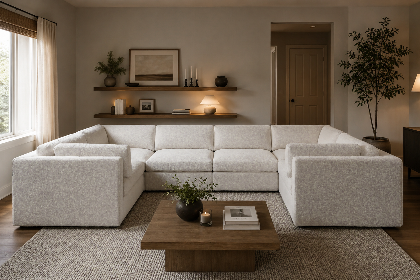 Belva Grand U Shape Modular Sofa
