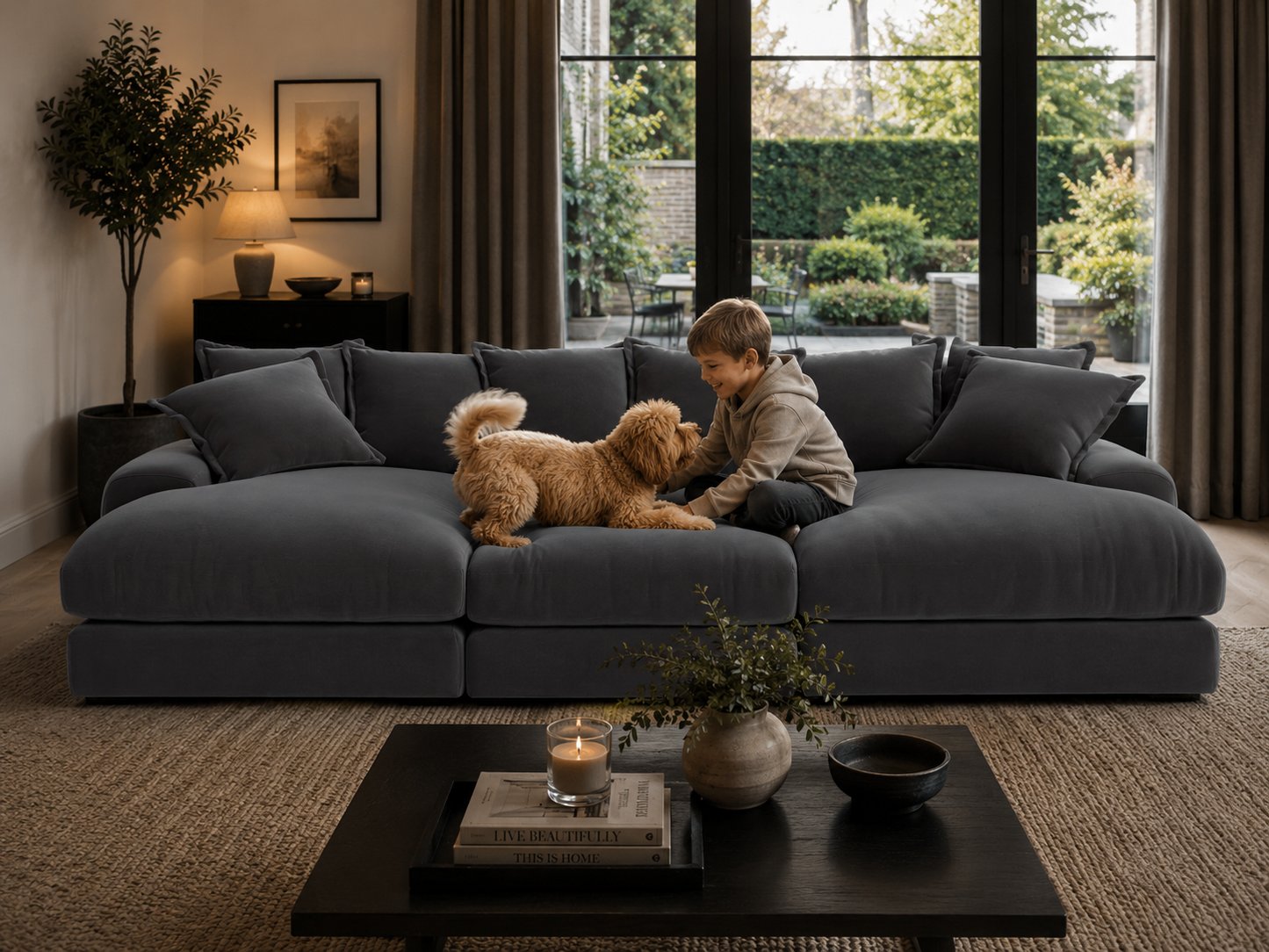 Milo Modular Chaise Cinema Sofa
