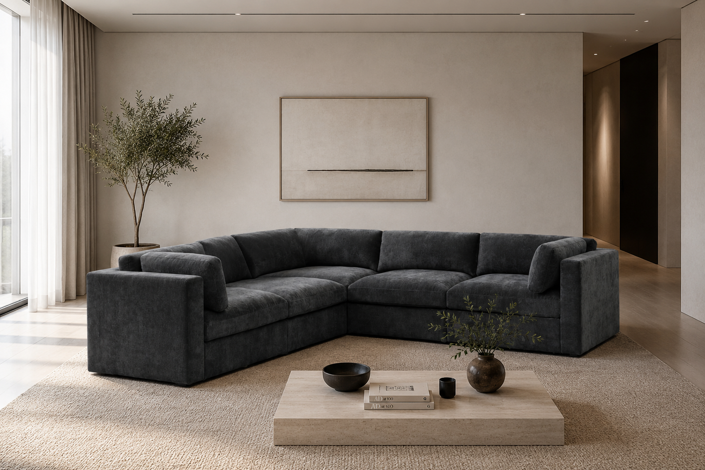 Belva Corner Modular Sofa