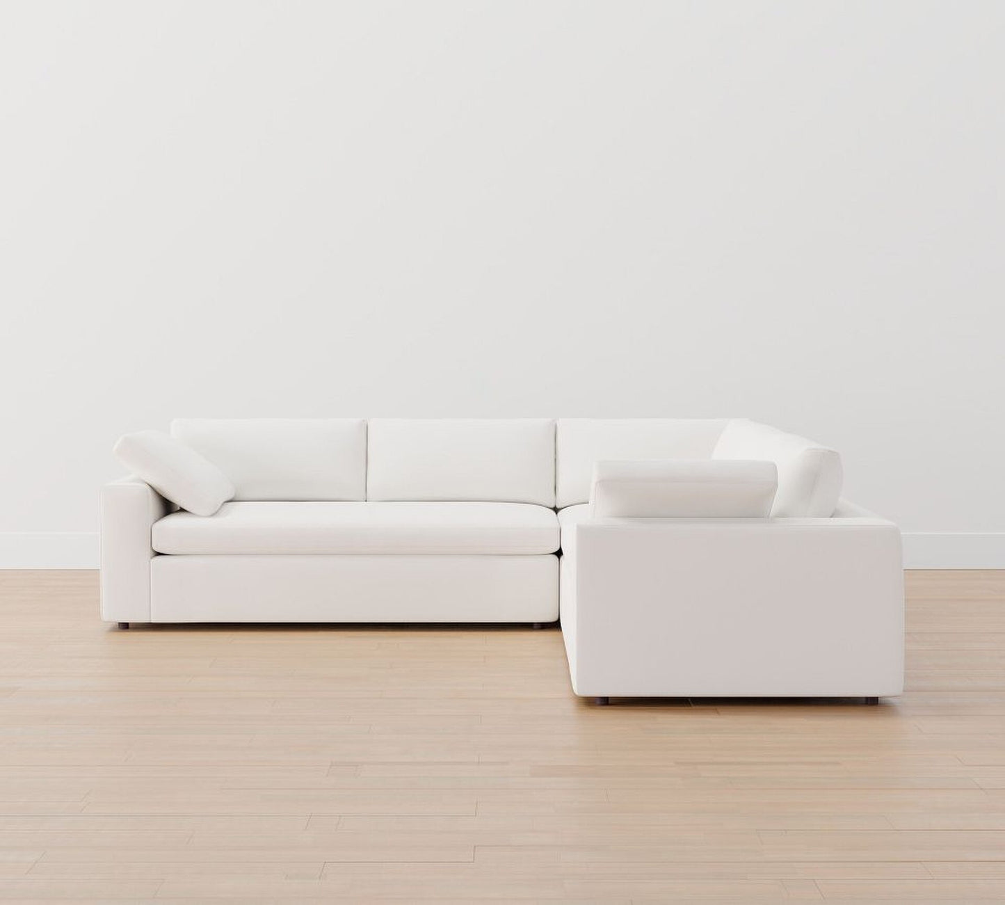 Velora Wide Arm 3-Piece L-Shaped Modular