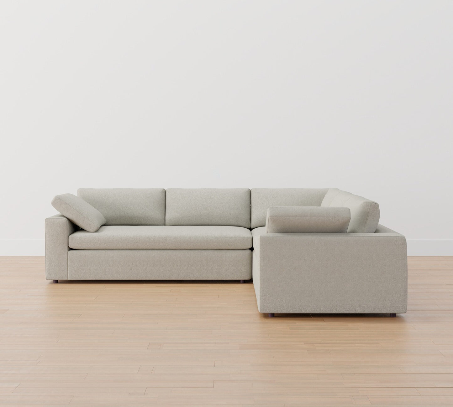 Velora Wide Arm 3-Piece L-Shaped Modular