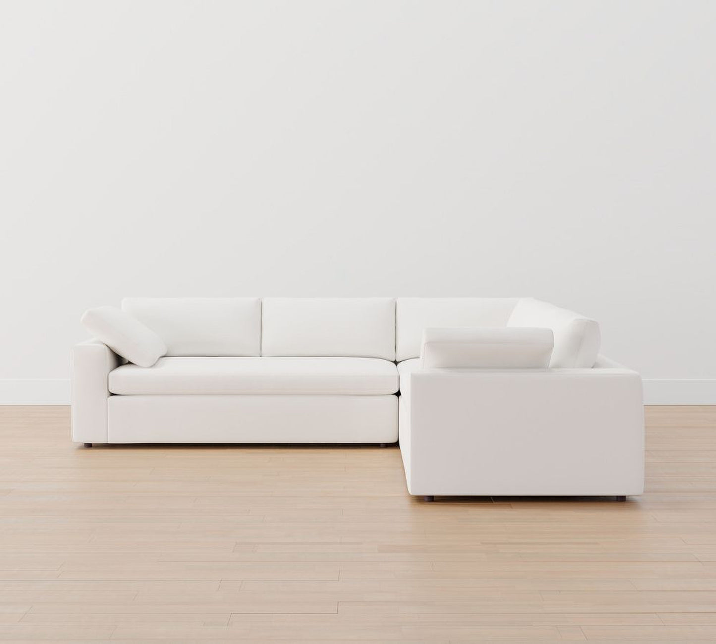 Velora Wide Arm 3-Piece L-Shaped Modular