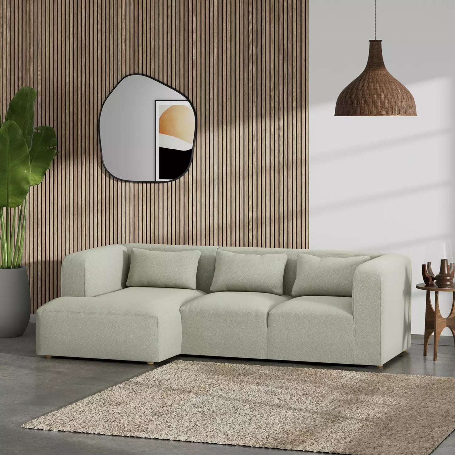 Vogue Modular Left Hand Corner Chaise Sofa