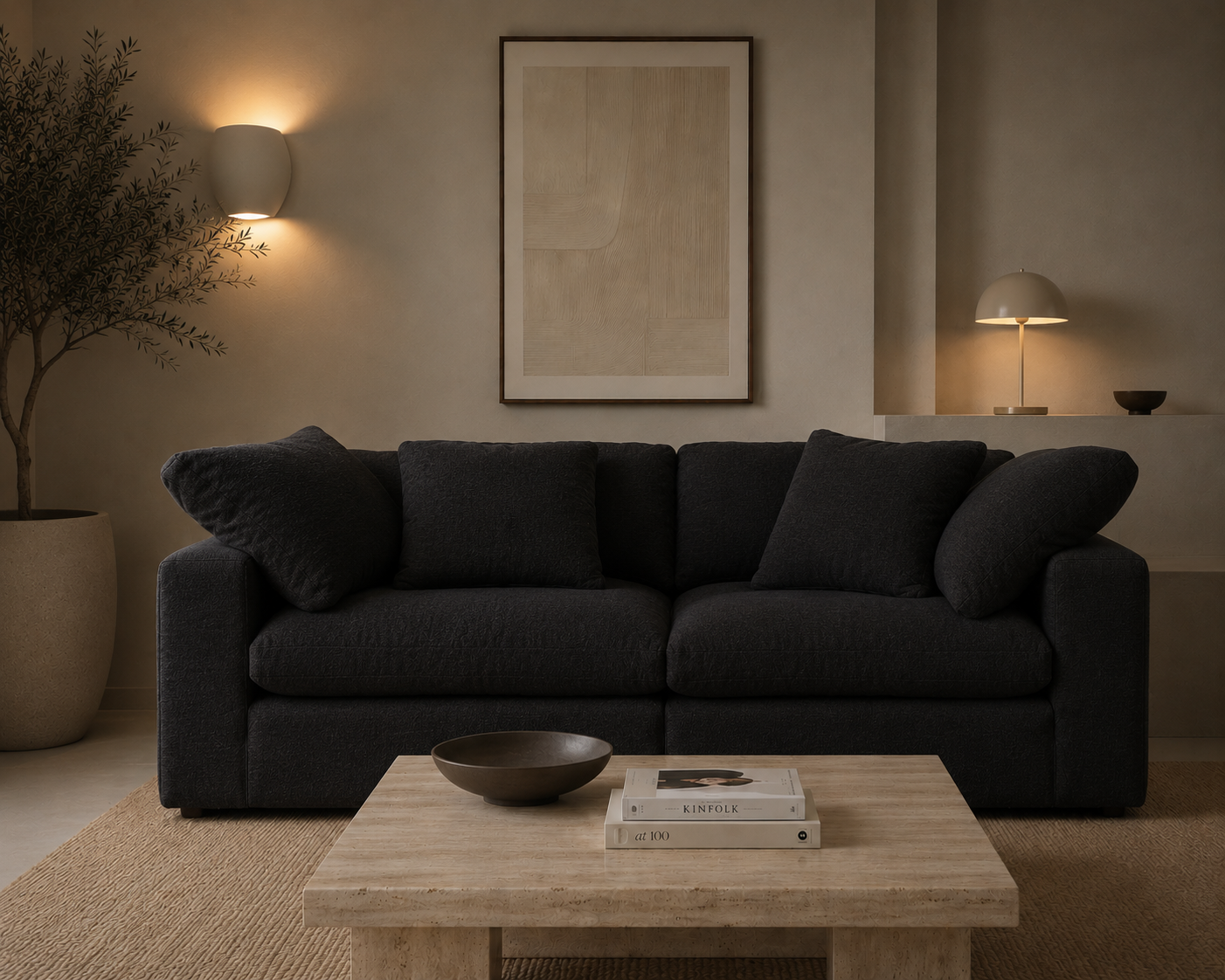 Lunara Cloud 2 Piece Modular Sofa