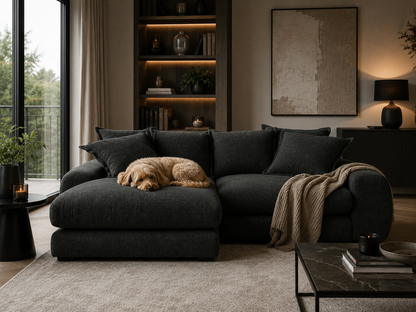 Milo Left Hand Chaise Modular Sofa