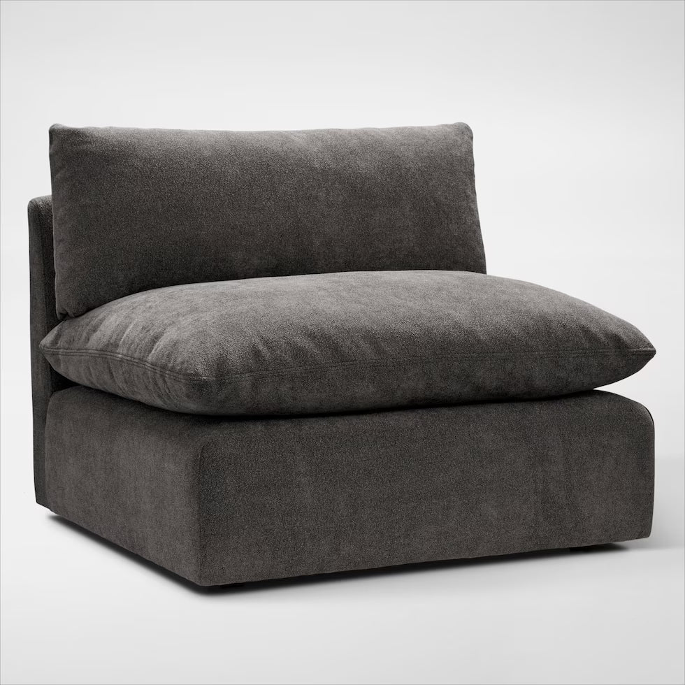 Arlo Feather Armless Chair