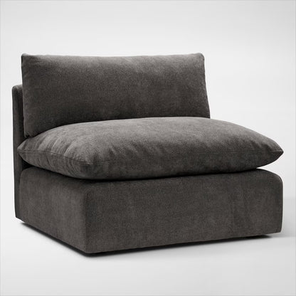 Arlo Feather Armless Chair