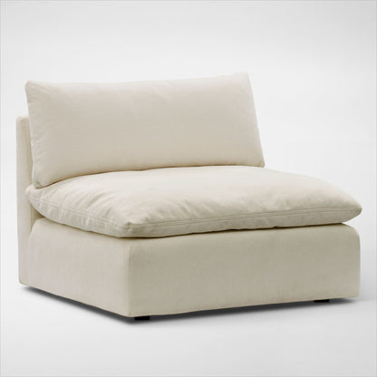 Arlo Feather Armless Chair